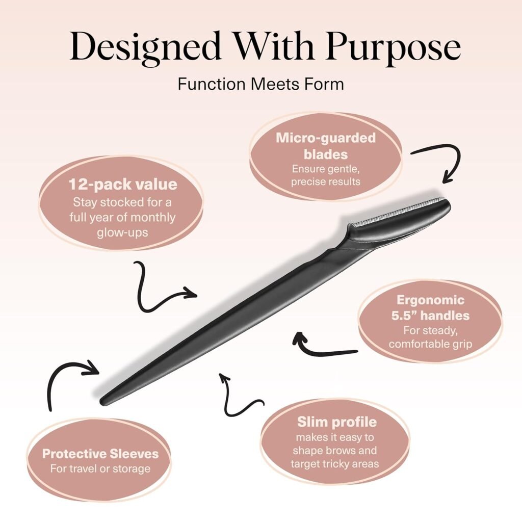 Kitsch Dermaplane Face Razor Specifications