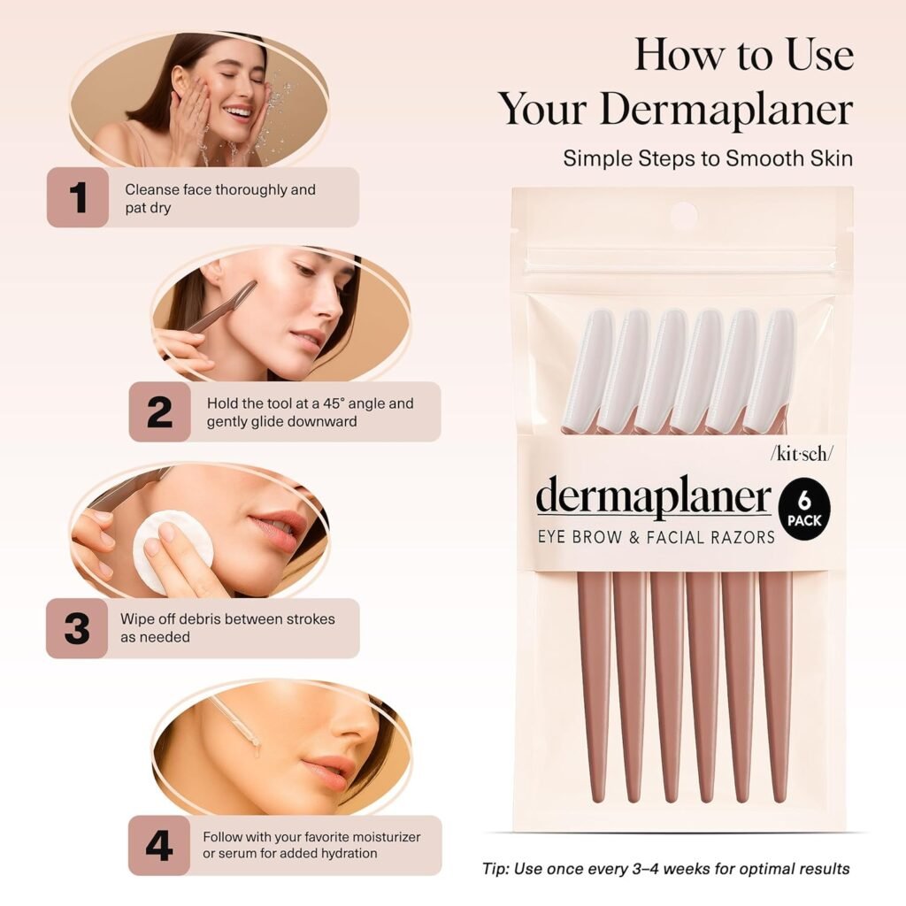 How to Use a Dermaplane Razor for Women Safely