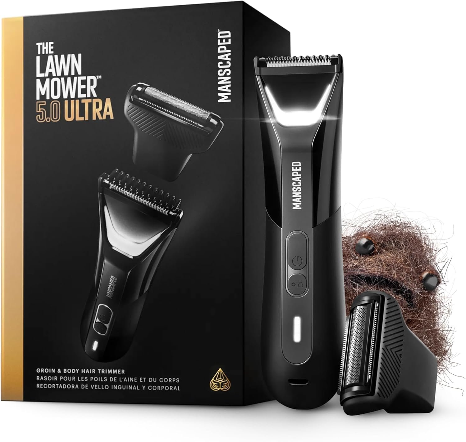 Groin and Body Hair Trimmer for Men