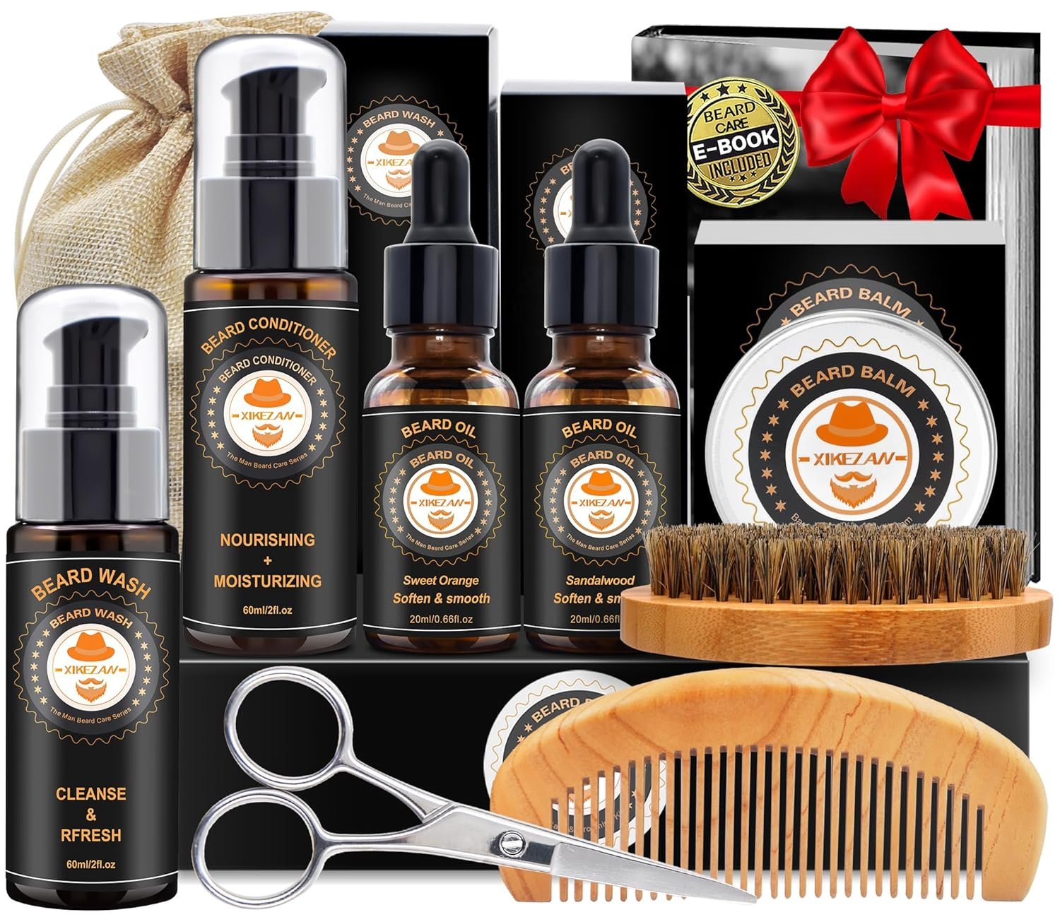 XIKEZAN Beard Kit for Men | Grooming & Care Set