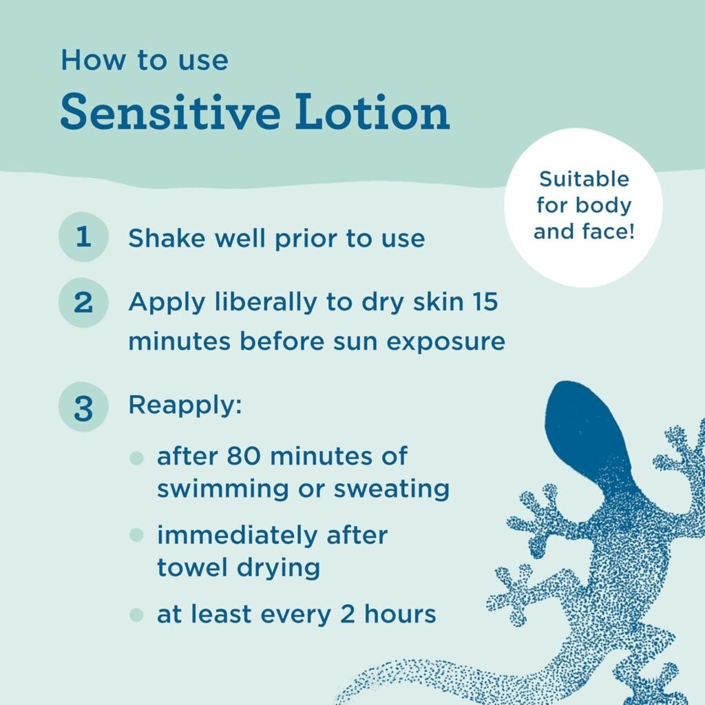 How to Use Blue Lizard Sensitive Mineral SPF 50 Sunscreen