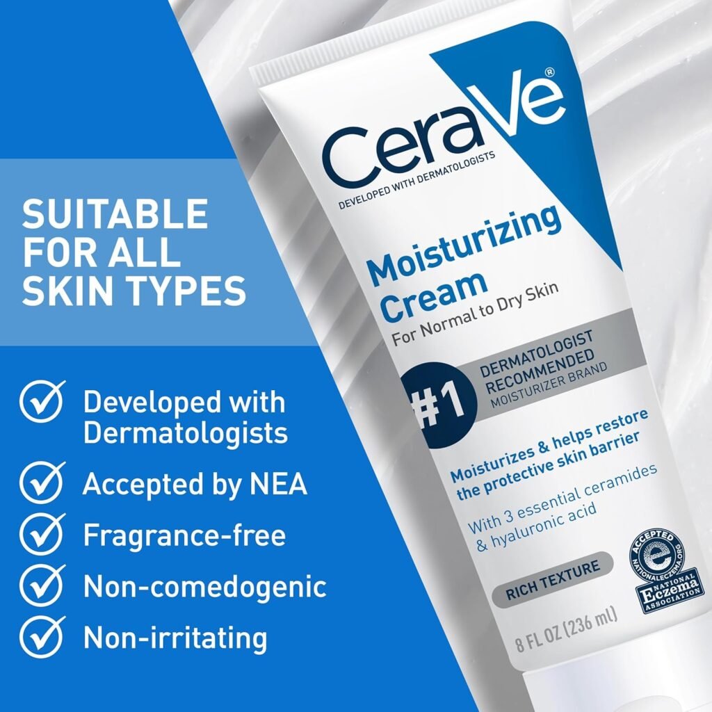 Key Benefits of CeraVe Moisturizing Cream