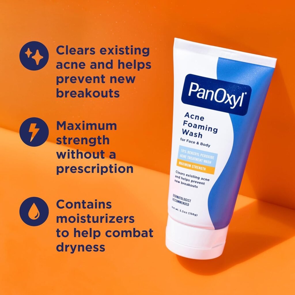Key Benefits of PanOxyl Acne Foaming Wash