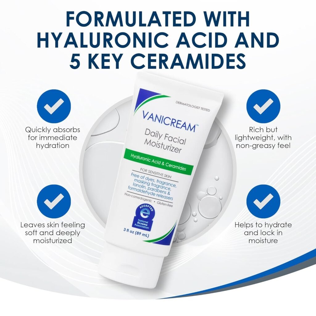 Key Ingredients of Vanicream Daily Facial Moisturizer and Their Benefits