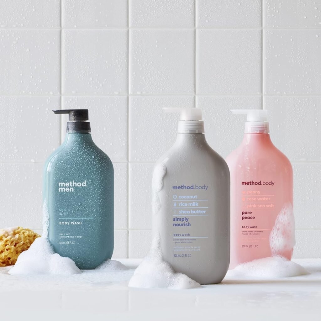 Method Men Body Wash Fresh Sea + Surf Product Highlights