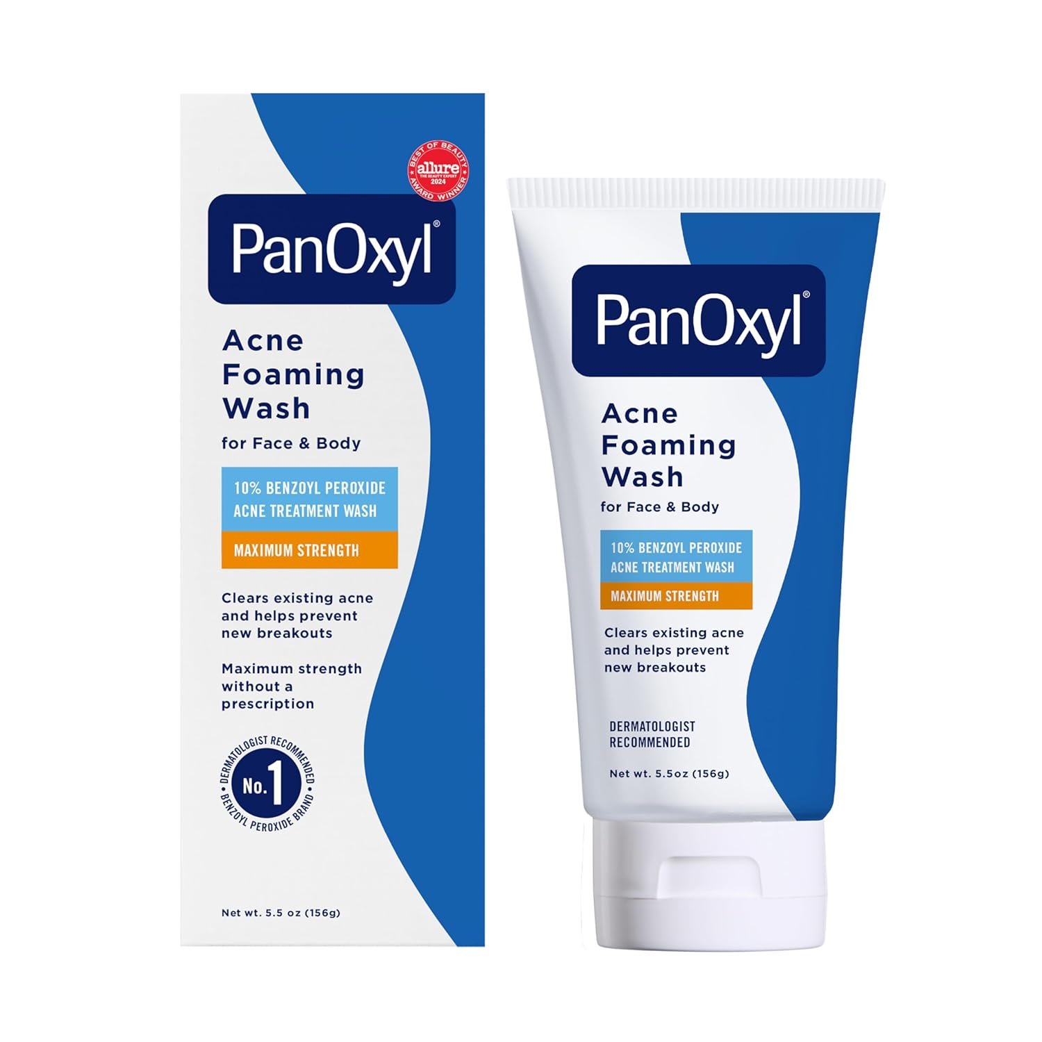 Peroxide 10% Benzoyl PanOxyl Acne Foaming Wash