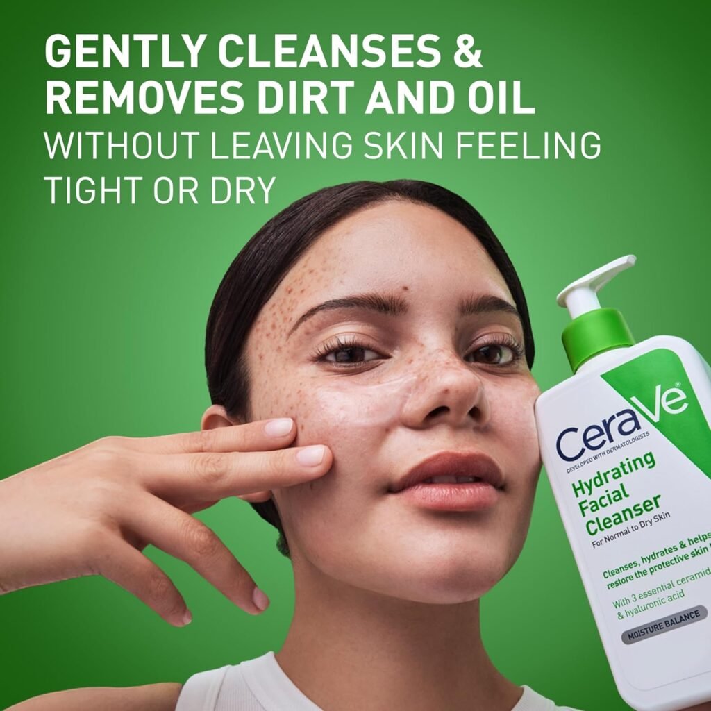 Benefits of Using CeraVe Hydrating Facial Cleanser