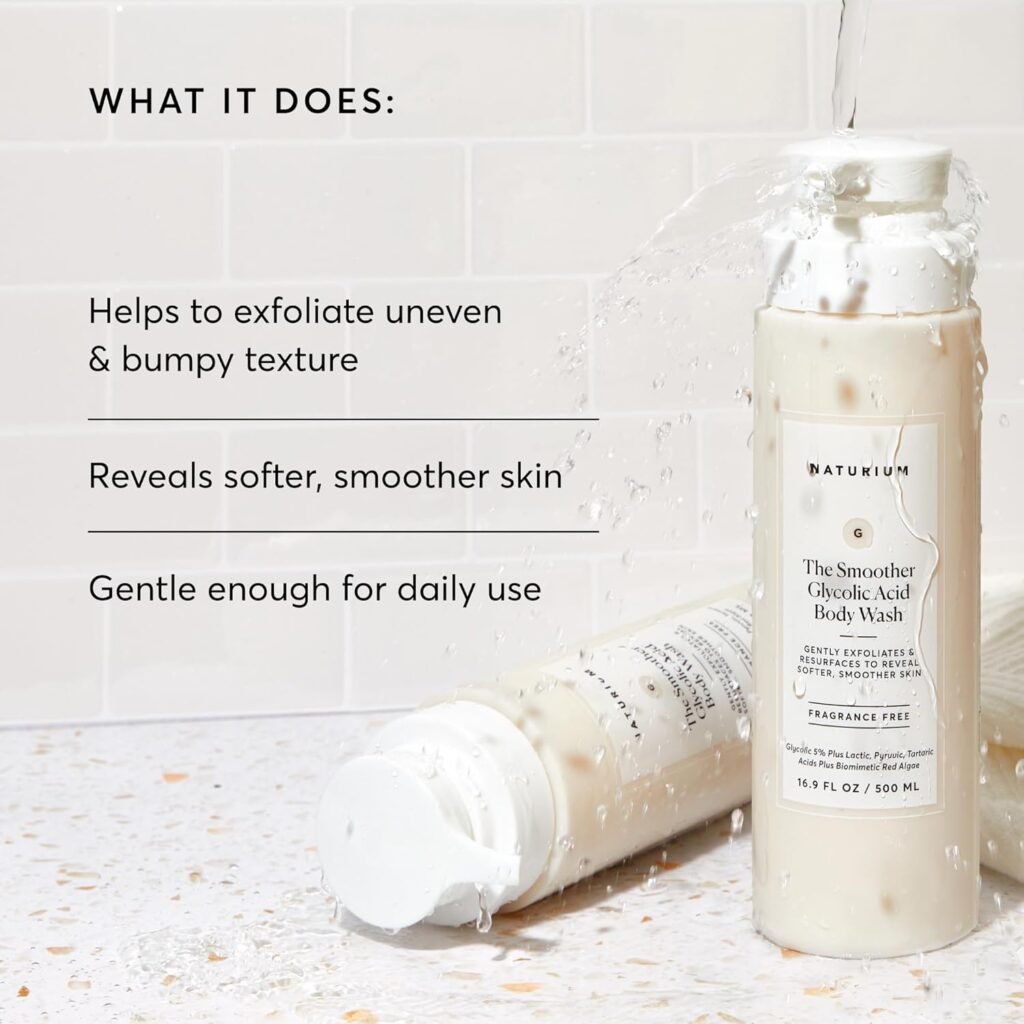Benefits of Using Naturium The Smoother Body Wash