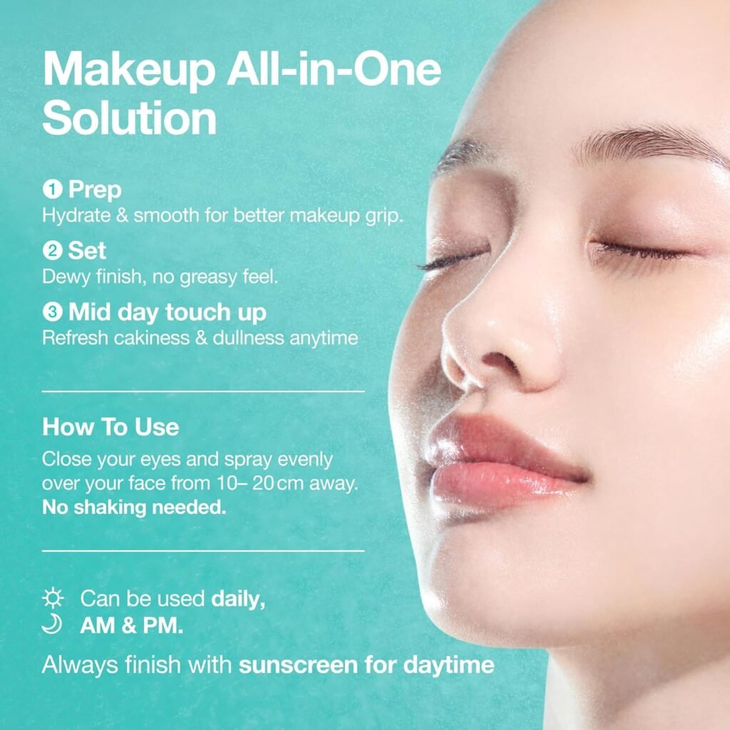 How to Use Anua PDRN Collagen Glow Facial Serum Spray