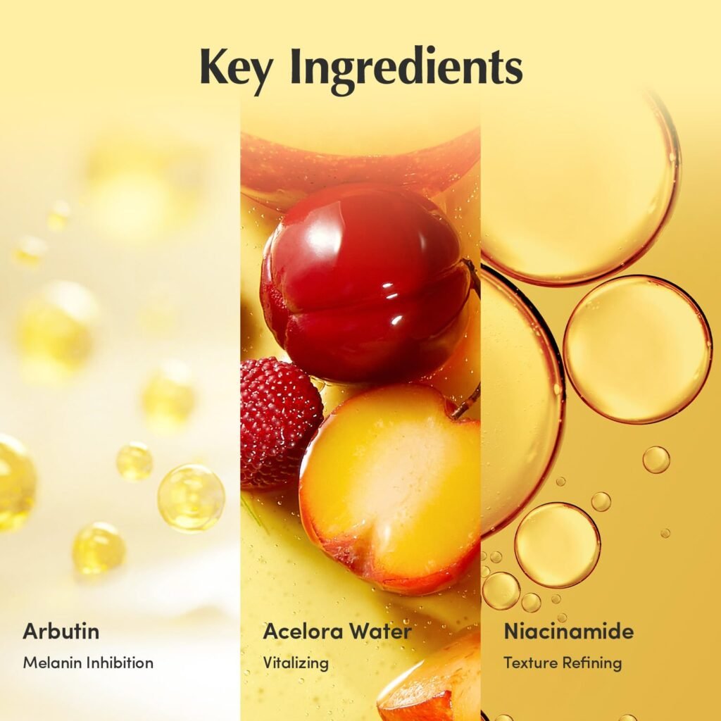 Important Ingredients of EQQUALBERRY Vitamin Illuminating Serum and Their Benefits