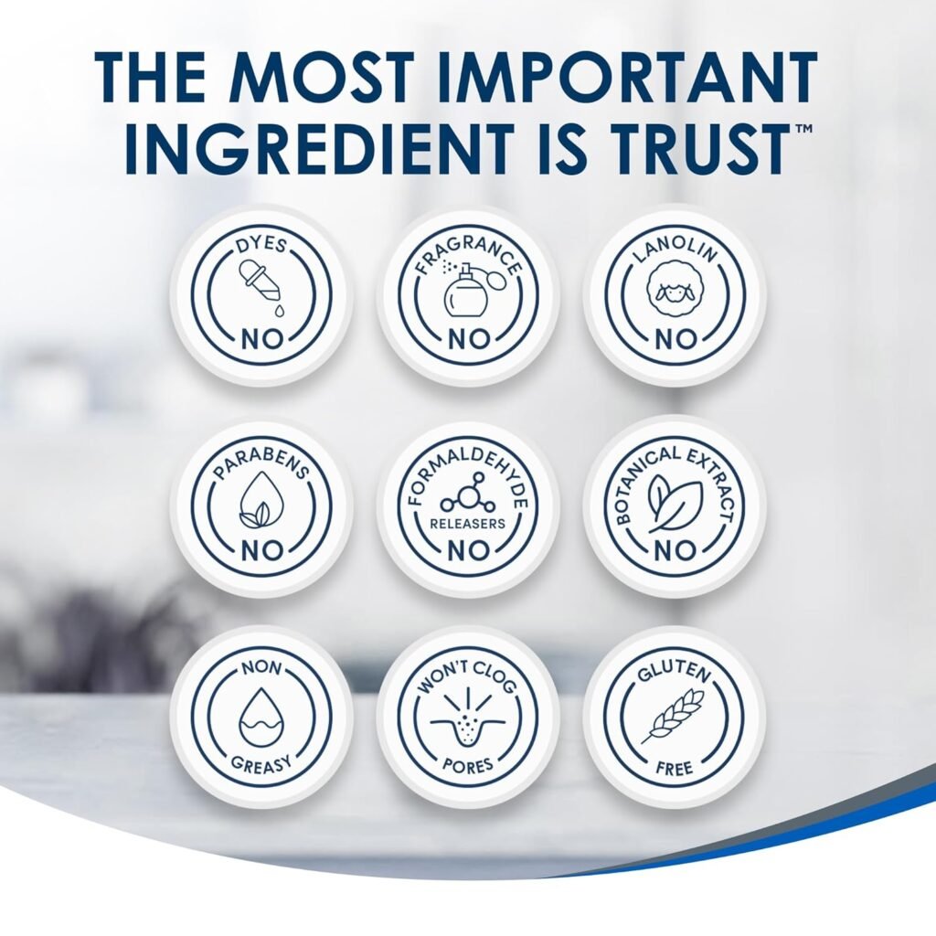 Ingredients of Vanicream Gentle Facial Cleanser