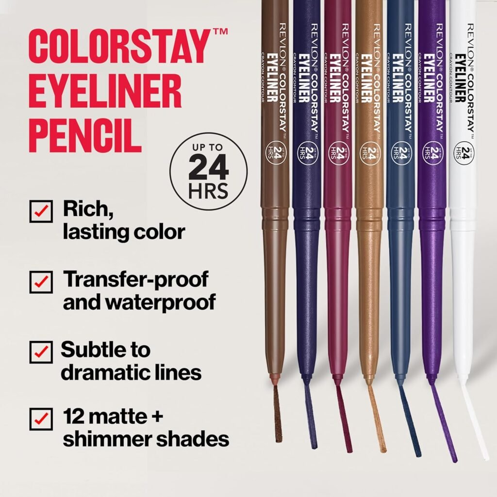 Key Features of Revlon ColorStay Waterproof Eyeliner