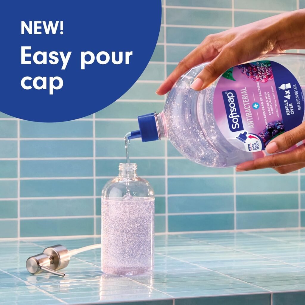 Key Features of Softsoap Antibacterial Liquid Hand Soap