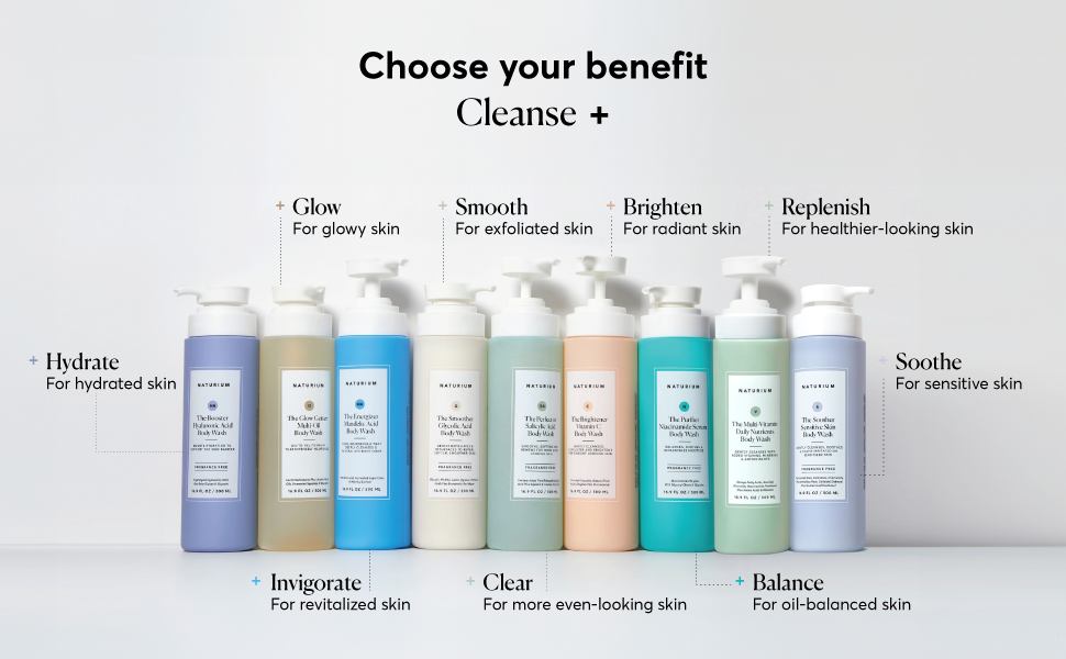 Naturium Body Wash Collection and Their Benefits