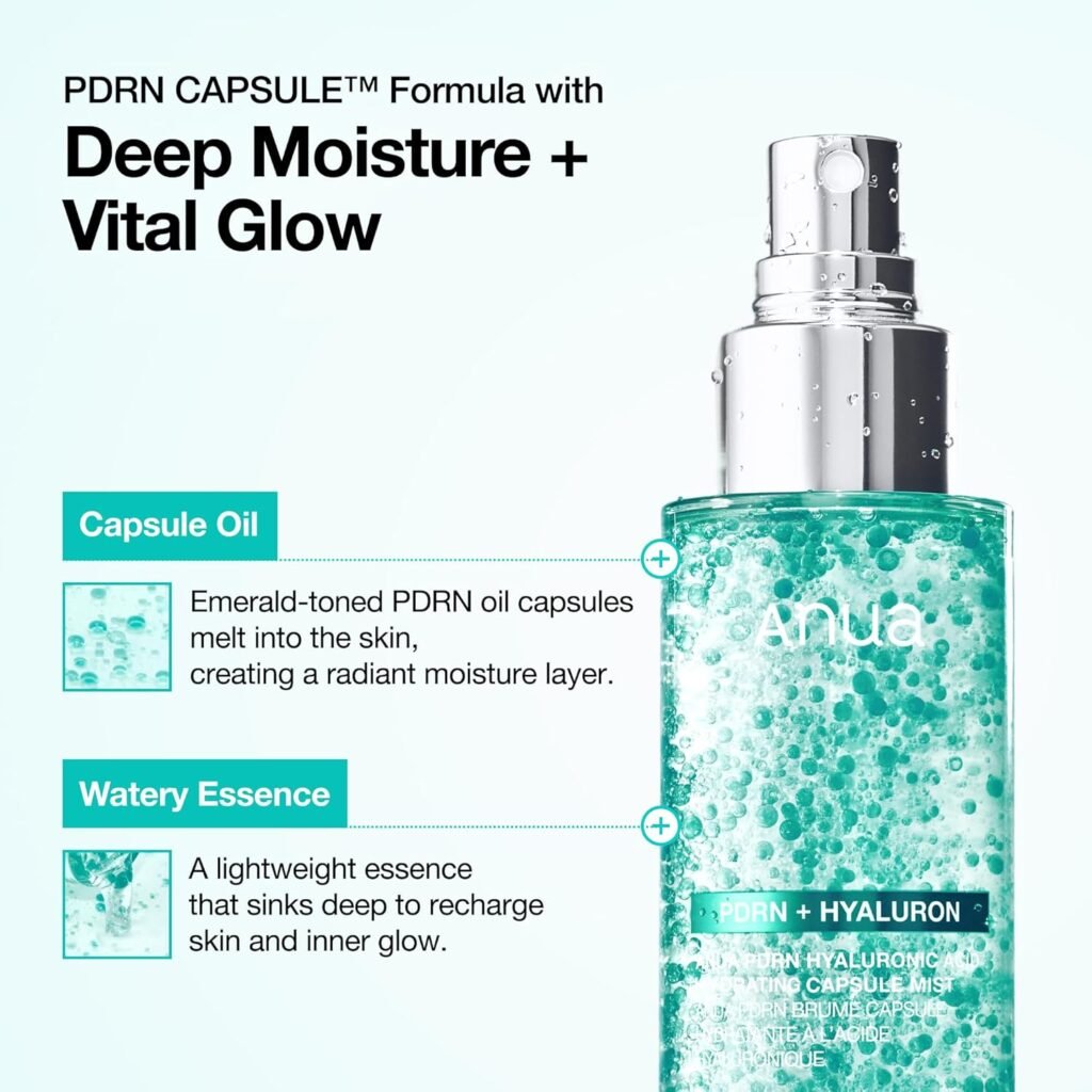 Pros (Advantages) and Cons (Disadvantages) of Anua PDRN Collagen Glow Facial Serum Spray