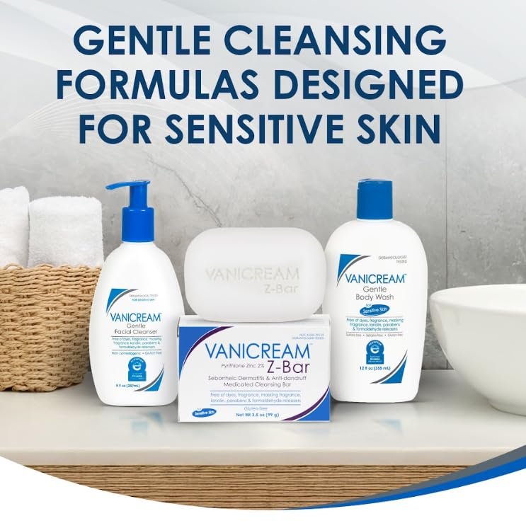 Vanicream Gentle Facial Cleanser - Best Face Wash for Sensitive Skin
