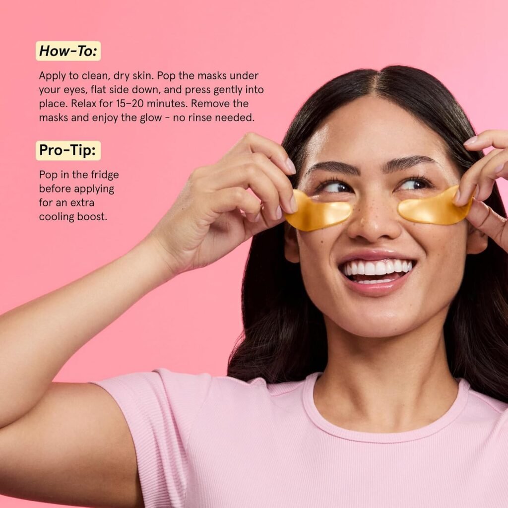 How to Use grace & stella Under Eye Mask