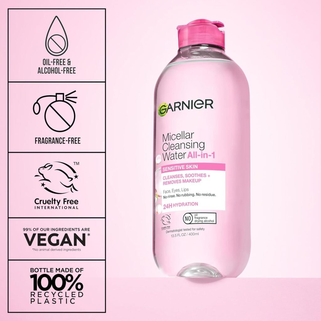 Ingredients of Garnier Gentle Cleansing for Sensitive Skin