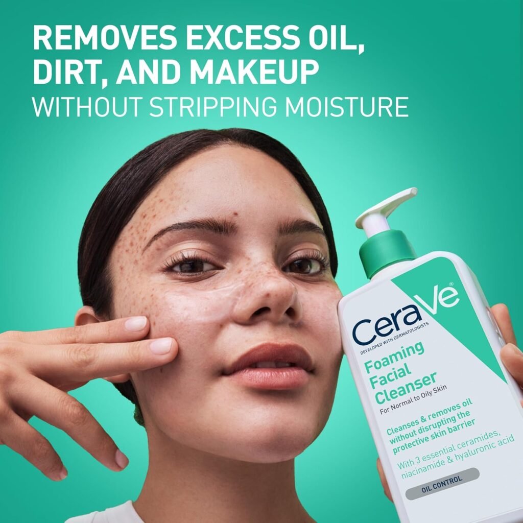 Key Features of CeraVe Foaming Facial Cleanser
