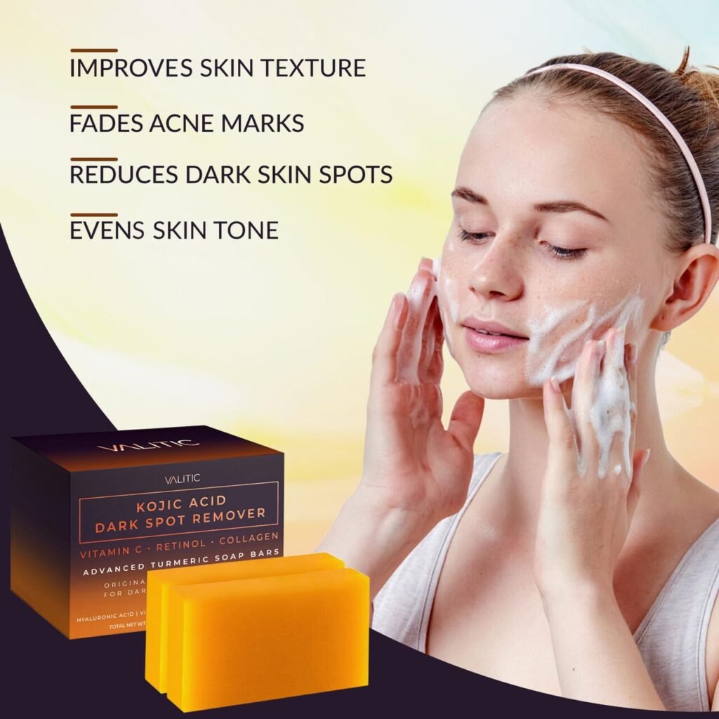 Key Features of VALITIC Kojic Acid Dark Spot Remover Soap