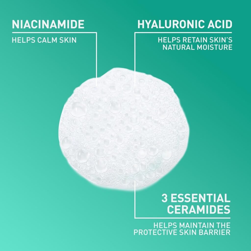 Skin-Loving Ingredients of CeraVe Foaming Facial Cleanser