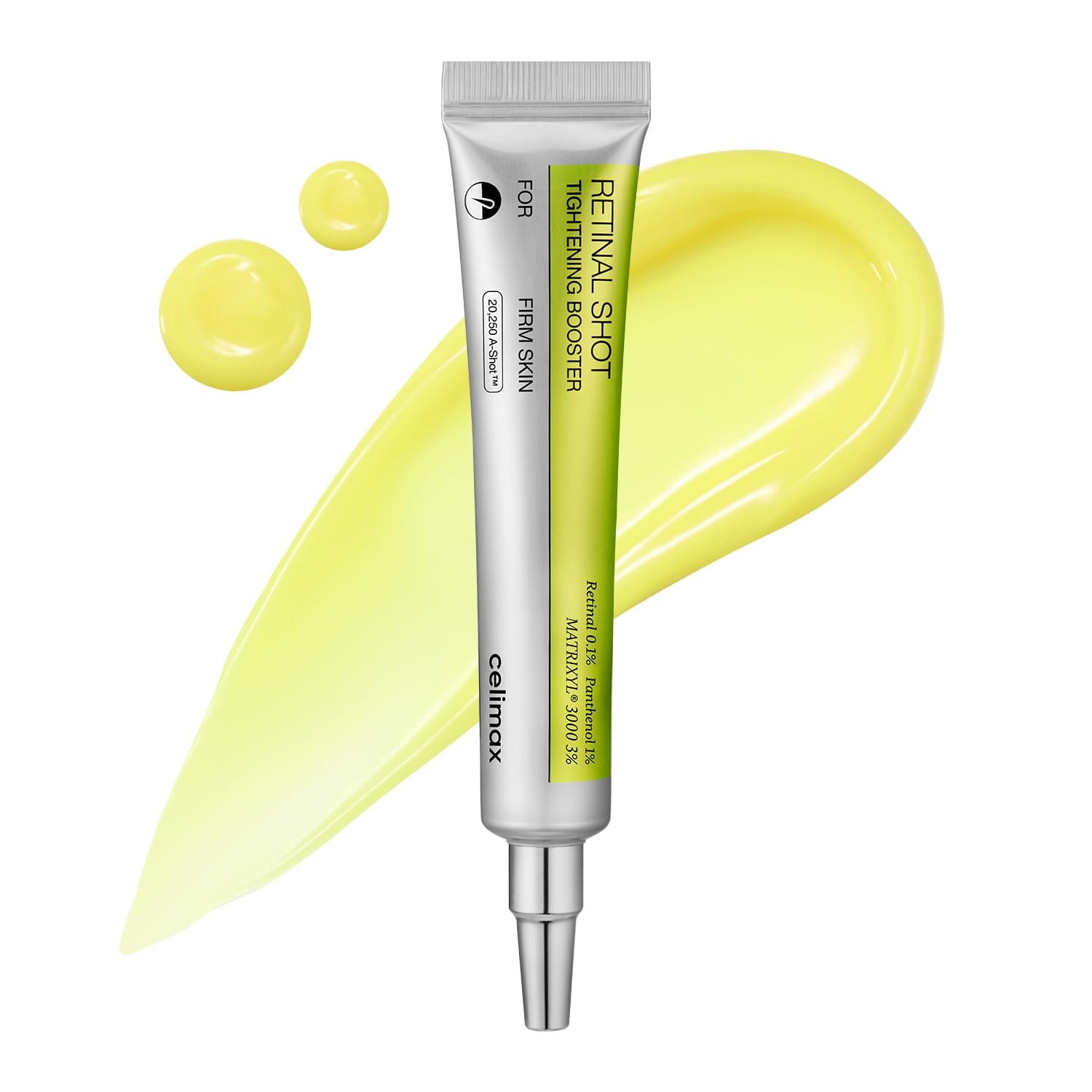 celimax The Vita A Retinal Shot Tightening Booster | 0.1% Retinal for Wrinkles, Fine Lines & Firmer Skin