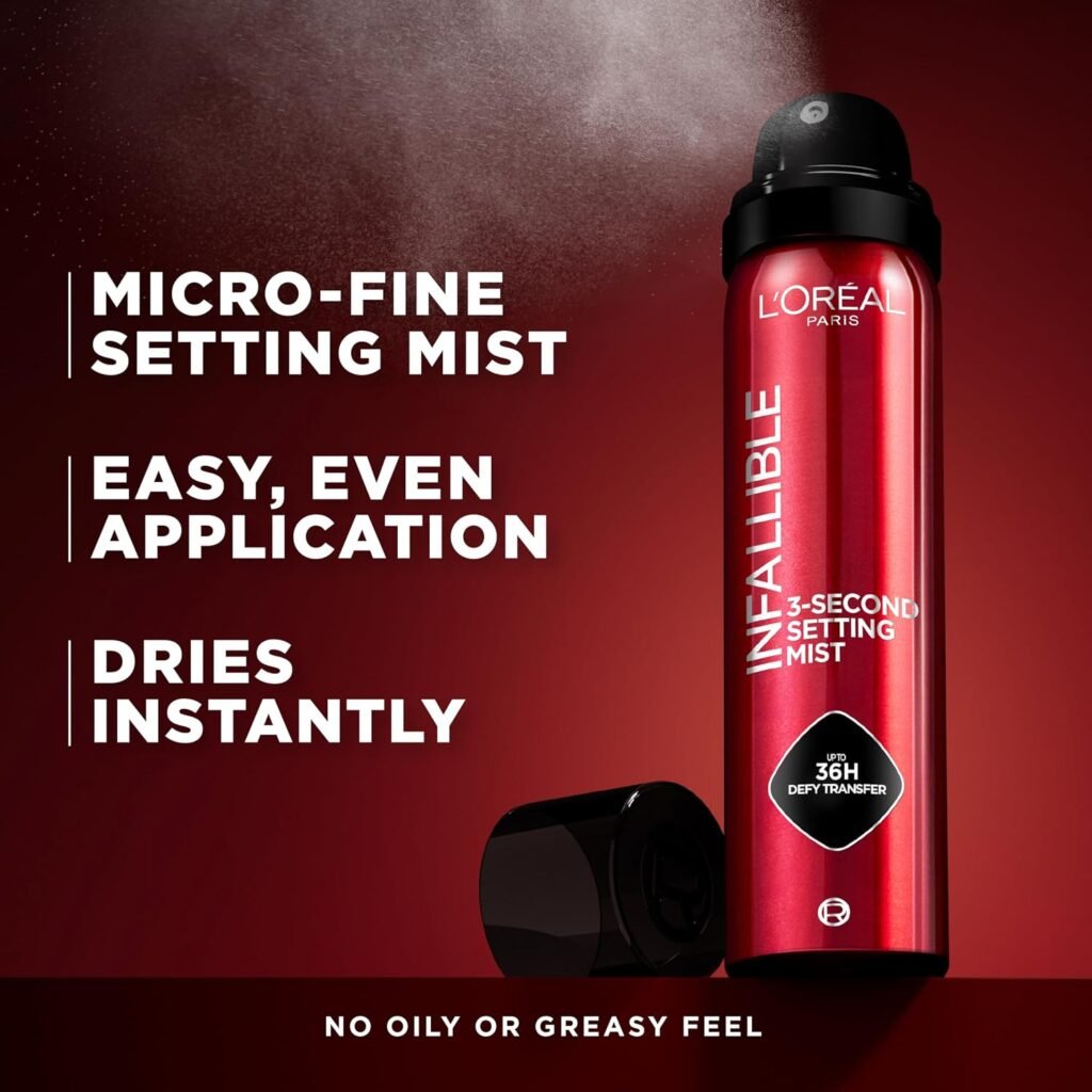 Benefits of L'Oréal Paris Infallible Spray