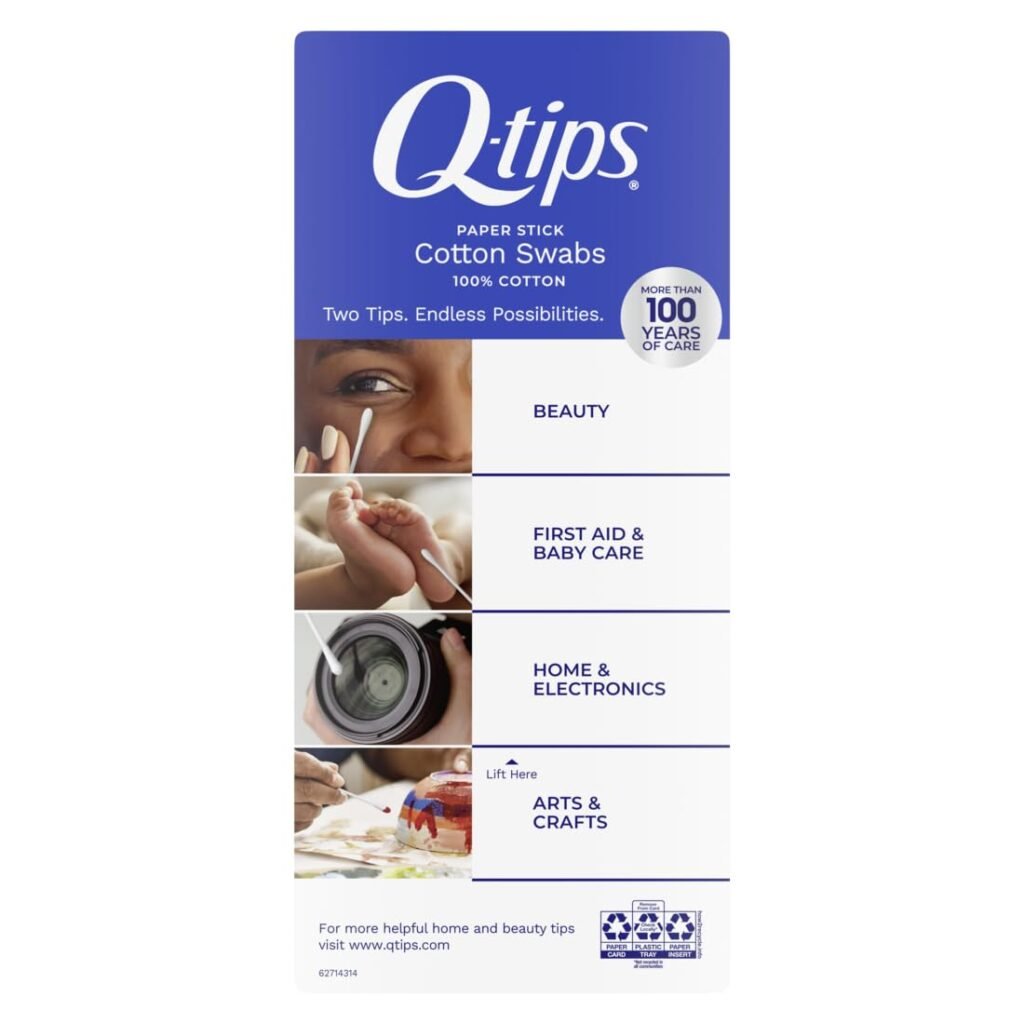Common Uses of Q tips Cotton Swabs