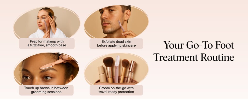 Key Benefits of Kitsch Dermaplane Razor