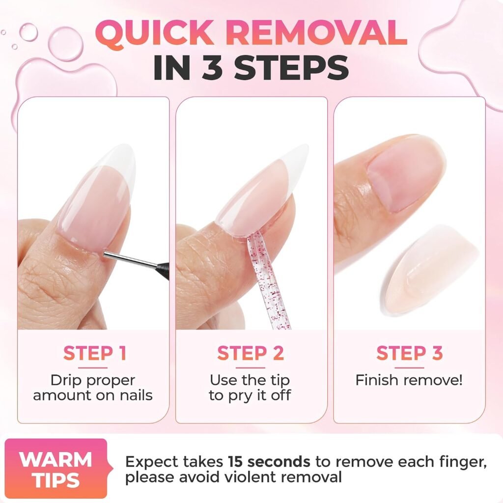 How to Use UNA GELLA Nail Glue Remover