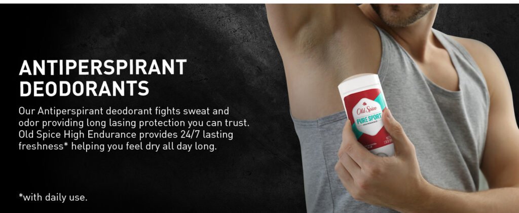 Old Spice Aluminum-Free Deodorant vs. Antiperspirant