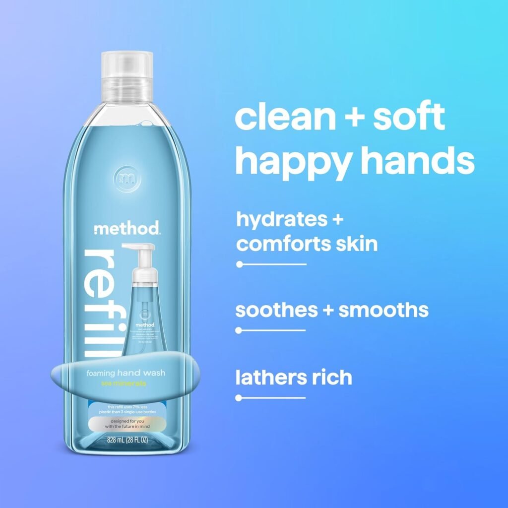 Pros & Cons of method Sea Minerals Foaming Hand Wash Refill